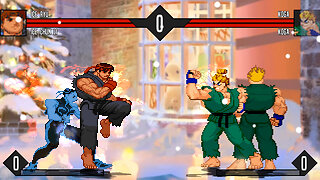 MUGEN - Ice Ryu & Ice Chun Li vs. Koga Bros. - Download