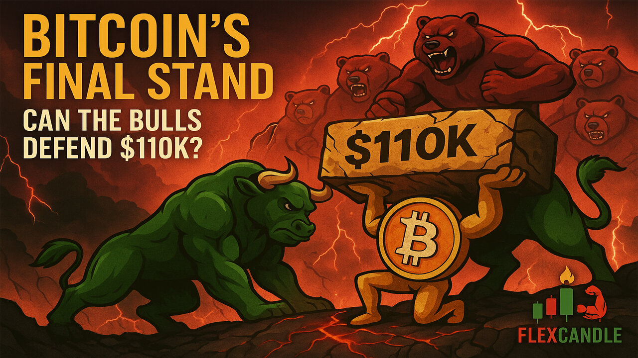 Bitcoin Survival At Risk If 110K Breaks Bears Will Take Over EP. 182