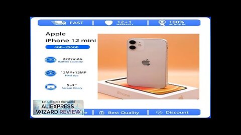 Apple iPhone 12 mini 5G Face ID Mobile Phone Original Used Unlocked Review