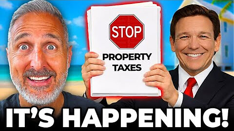 DeSantis Just Dropped a BOMBSHELL on Property Taxes!