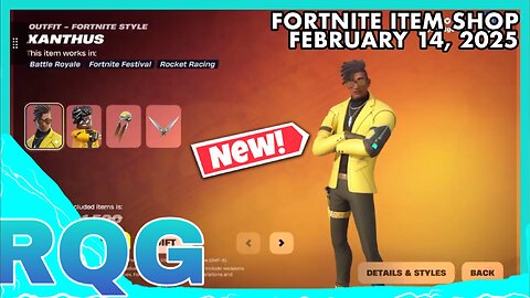 “NEW” XANTHUS BUNDLE IS HERE+DISNEY VILLAINS! FORTNITE ITEM SHOP (February 24, 2025)