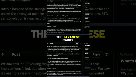Yen Intervention and What It Could Mean for Bitcoin #shorts