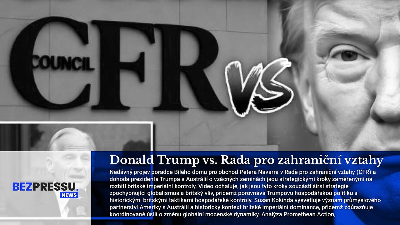 Donald Trump vs. Rada pro zahraniční vztahy