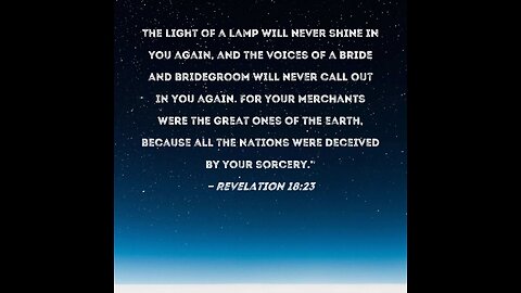 Revelations with Watchman44 - "The Light of a Candle Shall Shine No More at All in Thee" 12/18/25