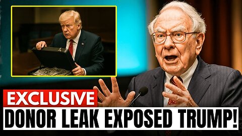 1 MIN AGO The Donor Leak That Just Exposed Trump’s Campaign Weaknesses Warren Buffett