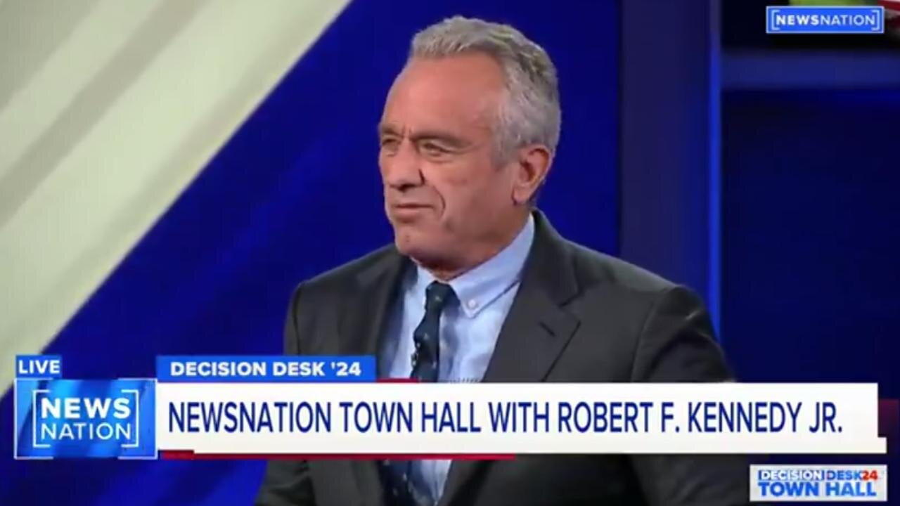 RFK Jr Explains Why His Voice Trembles When He Speaks ~ The NewsNation Town Hall (6/29/23)