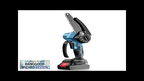 Drillpro 6 Inch Mini Cordless Chainsaw with Safety Lock High-Capacity Battery Ultra-Light Review