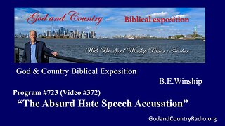372 - The Absurd Hate Speech Accusation