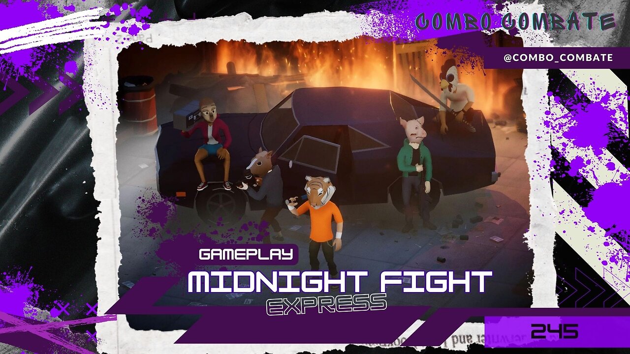 Midnight Fight Express. Gameplay