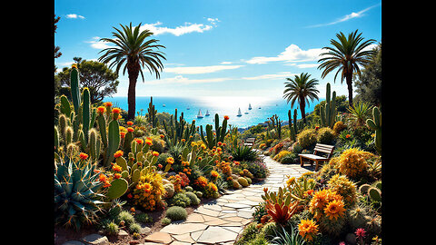 Barcelona Cactus Botanical Garden