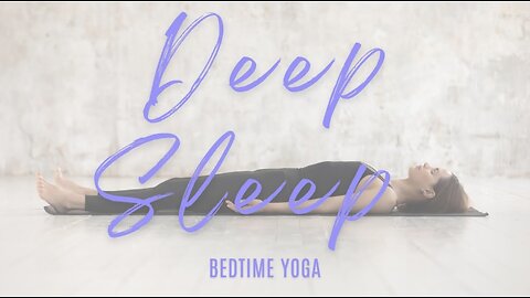 Do this if you want deep sleep 💤 | Bedtime yoga for a peaceful sleep 🌙