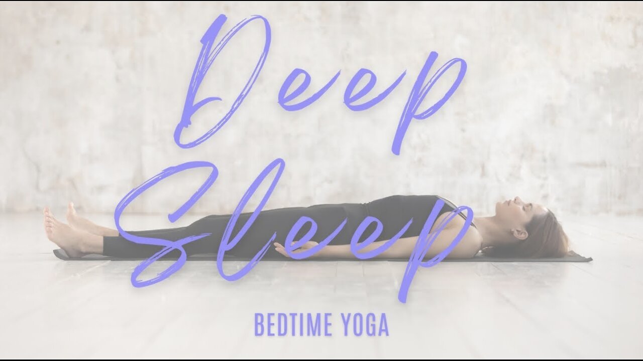 Do this if you want deep sleep 💤 | Bedtime yoga for a peaceful sleep 🌙