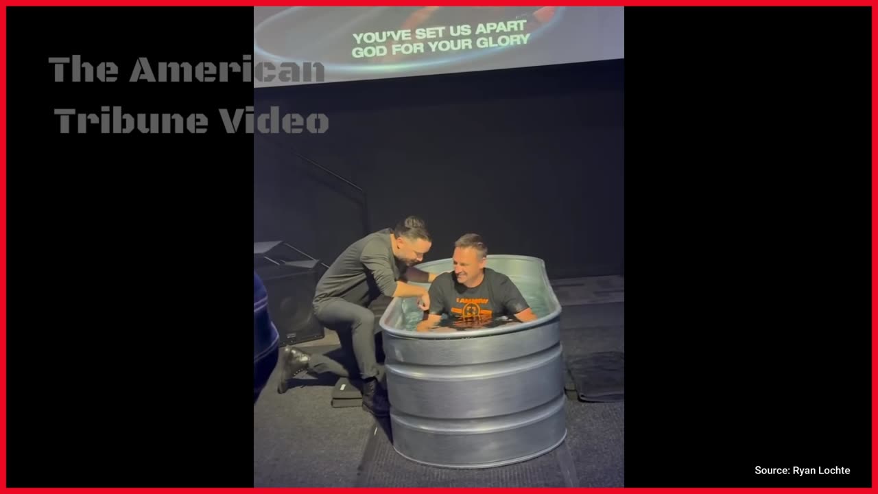 12-Time Olympic Medalist Ryan Lochte Gives Life To Christ In Through Baptism