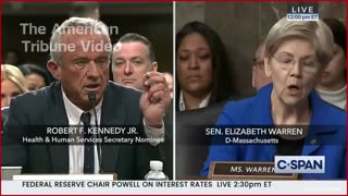 RFK Jr. Fires Back As Liz Warren Gets Hysteric, Yells While Attacking Him In Fiery Hearing Spat