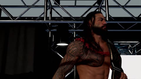 WWE 2K24 - Roman Reigns Vs The Rock For The WWE Universal Championship (PS5)