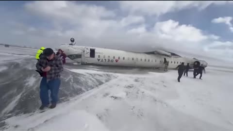 Delta Air Lines flight from Minneapolis-Saint Paul to Toronto,