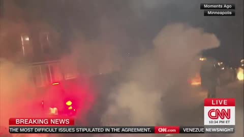 🚨BREAKING: Mass CHAOS at the scene of an ICE-related shooting tonight