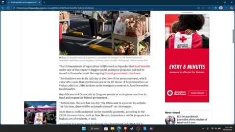 FOOD BENEFITS TO EXPIRE FOR 41 MILLION PEOPLE IN THE US #endtimes #lastdays #israelites