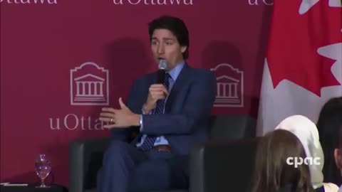 Justin Trudeau speaking about COVID: “I never forced anybody to get vaccinated”