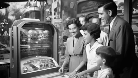Breaking: Pooky Park (AI-generated 1950s TV commercial for a creepy puppet theme