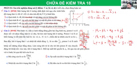 BUỔI 19: CHỮA ĐỀ KIỂM TRA 18