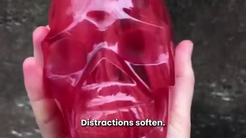 Martian Red Cloud Crystal Skull | Grounding, Motivation & Personal Power Activation