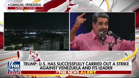 Trump announces strike on Venezuela