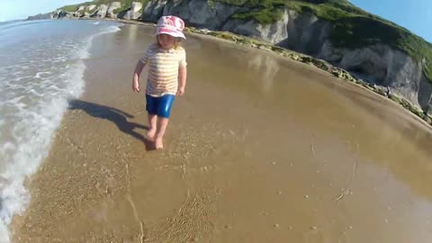 Mark Clark Portrush. Lou and Stanley Crawford came to visit 2015..