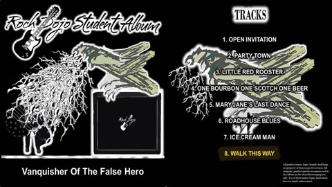 Rock Dojo Student Album #41 " V.F.H.": Walk This Way (Aerosmith Cover) Track 8