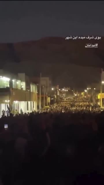 BREAKING: Iranians have taken over an entire city in Iran, driving out the Islamic Republic.