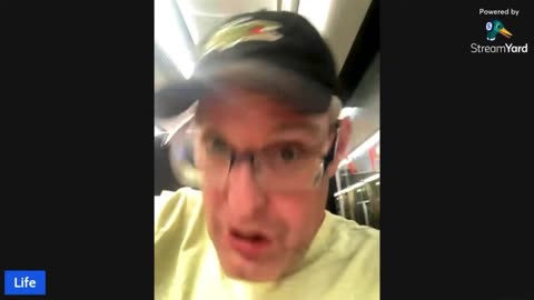 Spaz on a Train - Slug Tim Eldridge Spazzing Out
