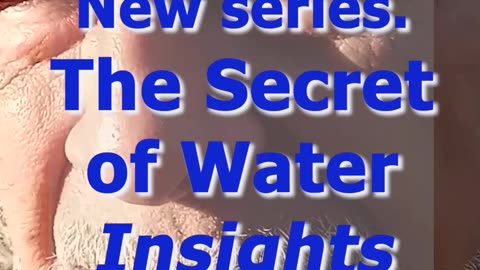 LUC MONTAGNIER AND WATER