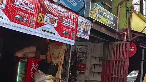 Early Scenes on Wagas Street in Tondo, Manila City, Philippines