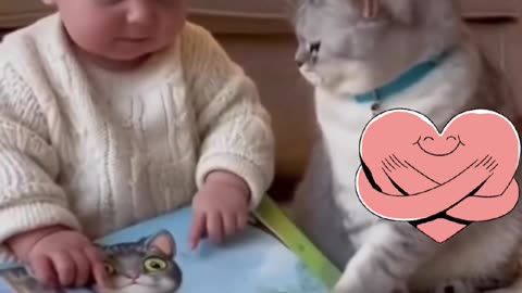 Cute Baby Playing with Adorable Animals 🐶🐱 | Heartwarming Moments You’ll Love