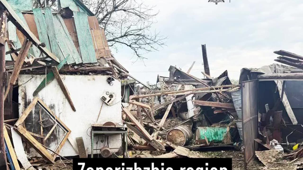 Russian Bombardment of Civilian Areas Across Kyiv Overnight