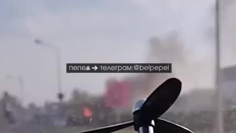 Drone attacked a Rosneft gas station near Belgorod airport. 