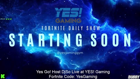 Hump Day Happiness on Fortnite Daily Show with Host DjSo Live at YES! Gaming