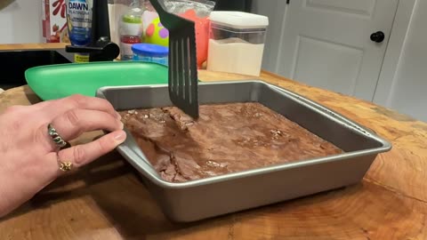 LAZY MAN'S BROWNIES