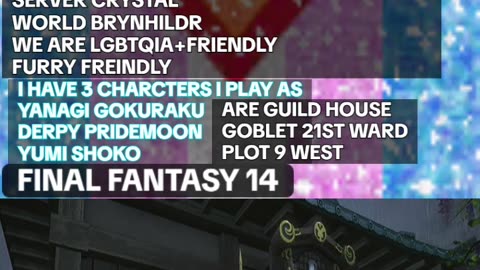 SONGS ABOUT ME OR ABOUT MY GUILD IN FINAL FANTASY XIV ONLINE EPISODE (2)