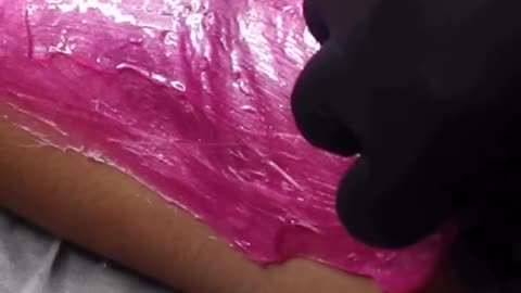 Underarm Waxing with Sexy Smooth Tickled Pink Hard Wax | @glass.scarz.studioz Tutorial