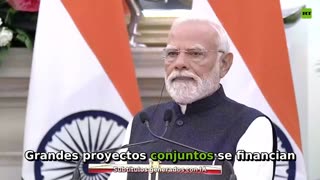 Putin: Grandes proyectos conjuntos entre Rusia y la India se financian en rublos