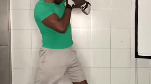 CHECK HOOK FOOTWORK DRILL Master the Check Hook Footwork Drill for Beginners 🥊✨