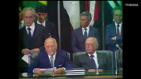 Solenidade de Promulgação da Constituição de 1988