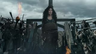 SELF ADMITTED WITCH CHER BURNED AT THE STAKE IN NEW SUPERBOWL COMMERCIAL