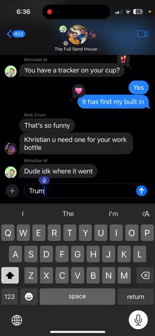 iPhone voice to text displays Trump momentarily when used says racist. Seems to work on some phones