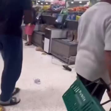 Black man savagely attacks people in store