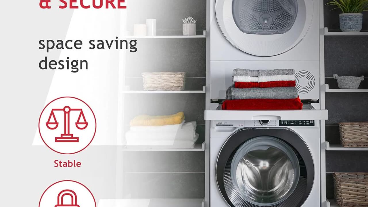 Hoover Universal Stacking Kit: Maximize Space with Slide-Out Convenience
