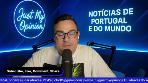 Venezuela, Trump vs Maduro e as Presidenciais em Portugal – Na Live de Hoje!