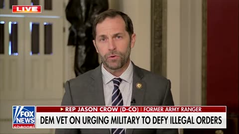 Despicable Democrat talks down to Fox News host after she asks about video on 'illegal orders'