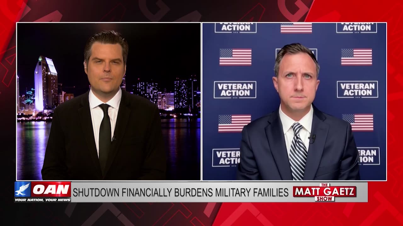 Mark Lucas Joins Matt Gaetz to Describe the Government Shutdown's Impact on Military Families